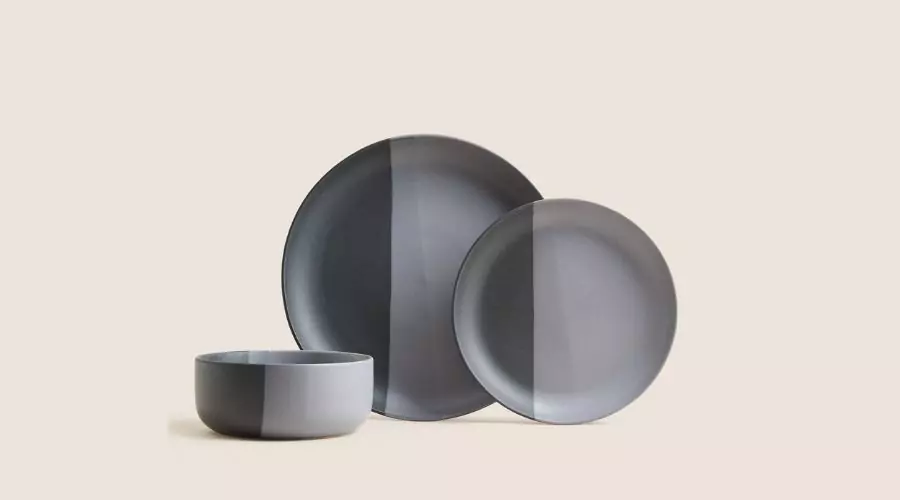 12 Piece Dipped Dinner Set