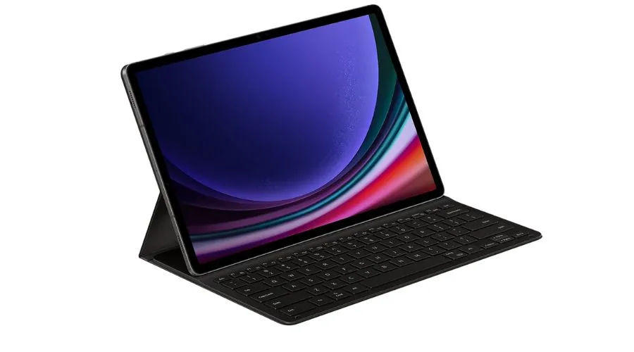 Book Cover Keyboard with Trackpad for Tab S9+ & Tab S9 FE+