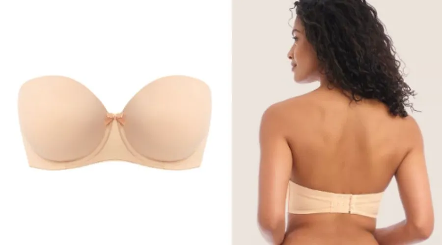 Deco Wired Strapless Moulded Bra B-GG
