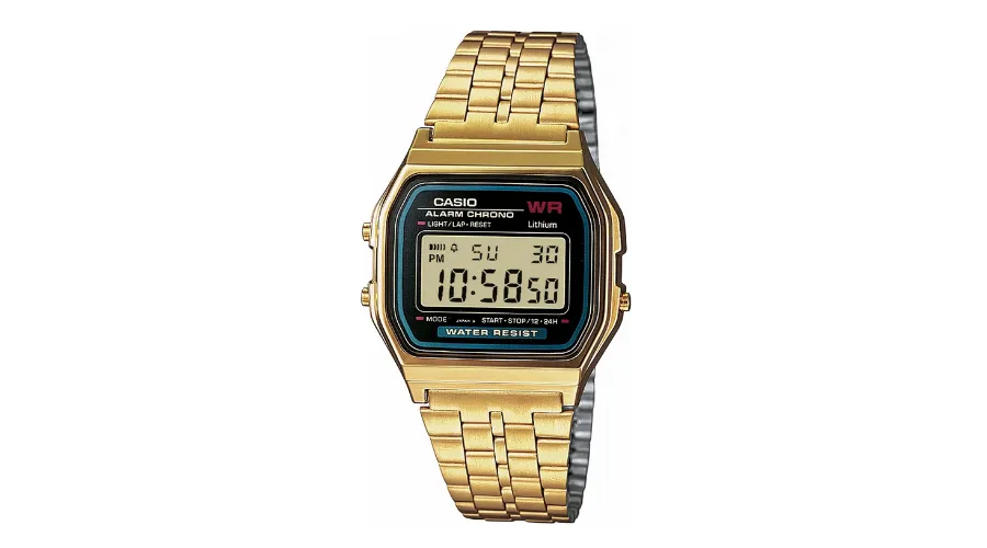 Casio Gold Stainless Steel Chronograph Watch