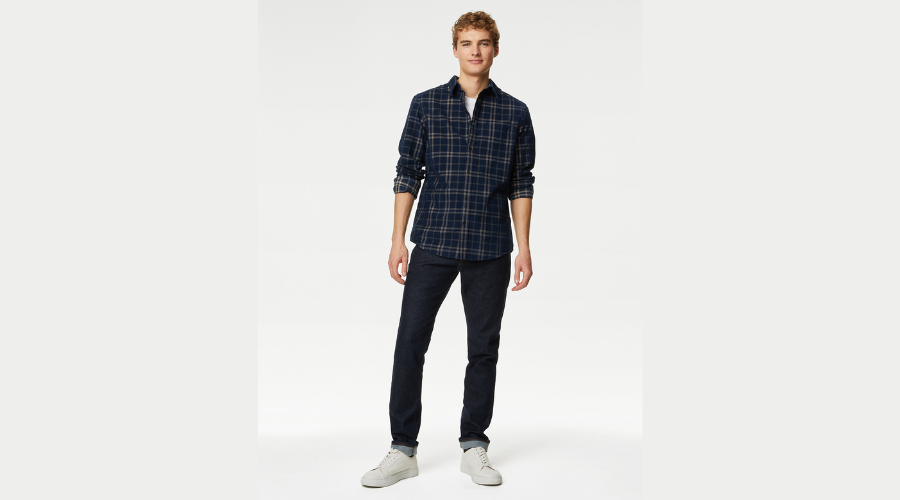 Corduroy Check Shirt
