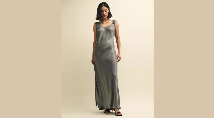 Crepe Blouson Sleeve Mini Waisted Dress