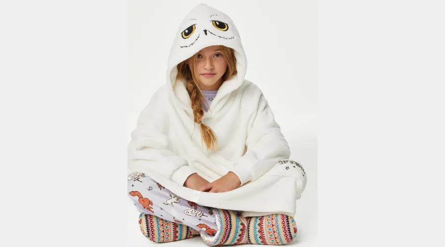 Harry Potter™ Hedwig Oversized Fleece Hoodie