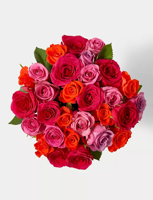 Radiant Rose Abundance Bouquet