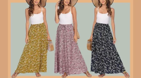 Instant Day To Night Glam Up With These Stylish Maxi Skirts For Women