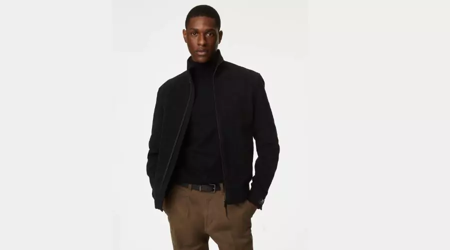 Moleskin Bomber Jacket