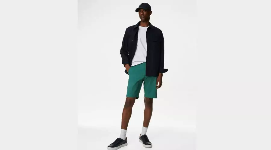 M&S Collection Stretch Chino Shorts