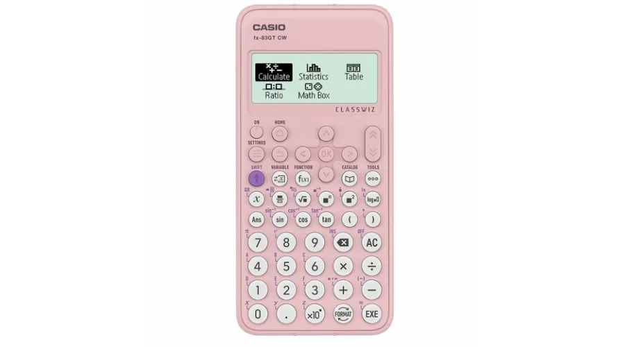 CASIO FX-83GT CW Scientific Calculator Pink