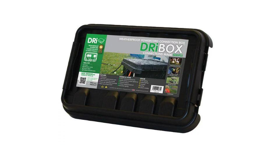 DRiBOX Medium IP55 Black Weatherproof Outdoor Box: A Larger Outdoor Solution
