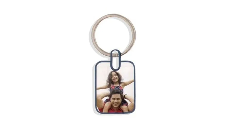 Double Sided Photo Key Chain