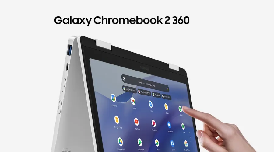 Galaxy Chromebook 2 360 (12.4, Celeron, 4GB) - Flexibility That Folds
