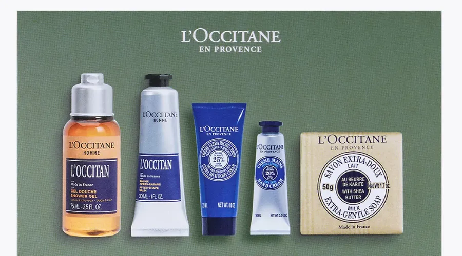 L'occitane Travel Grooming Essentials