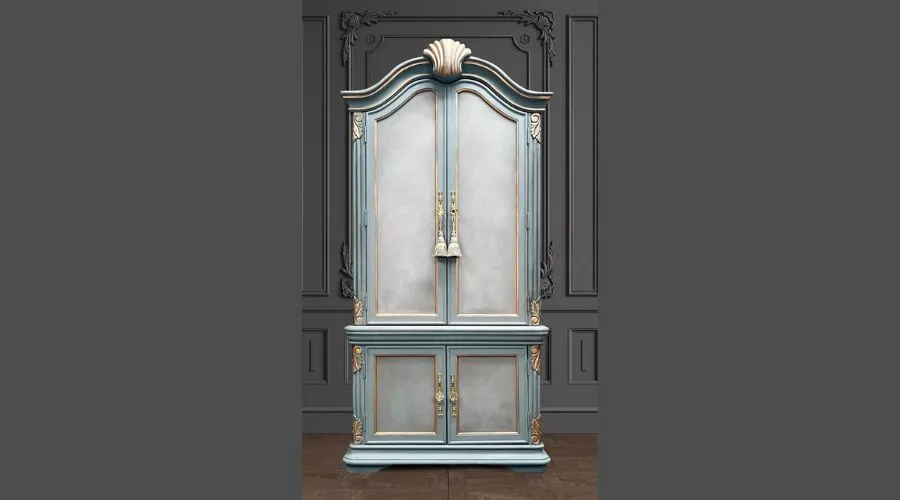 Luxurious Vintage French Country Armoire