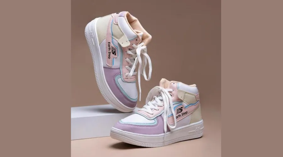 New Casual Women’s Sneakers Lace Up Platform Shoes Woman For Thick Soled Vulcanize Shoes Comfortable Footwear