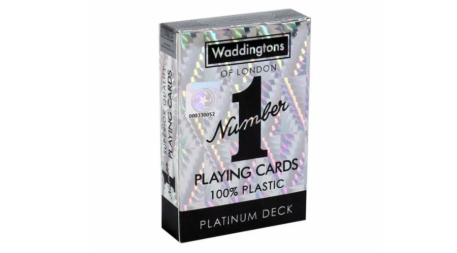 Platinum Waddington Playing Cards