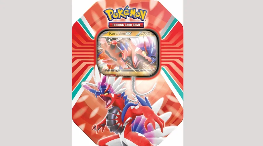 Pokemon Trading Card Game Paldea Legends Tin Koraidon Miraidon