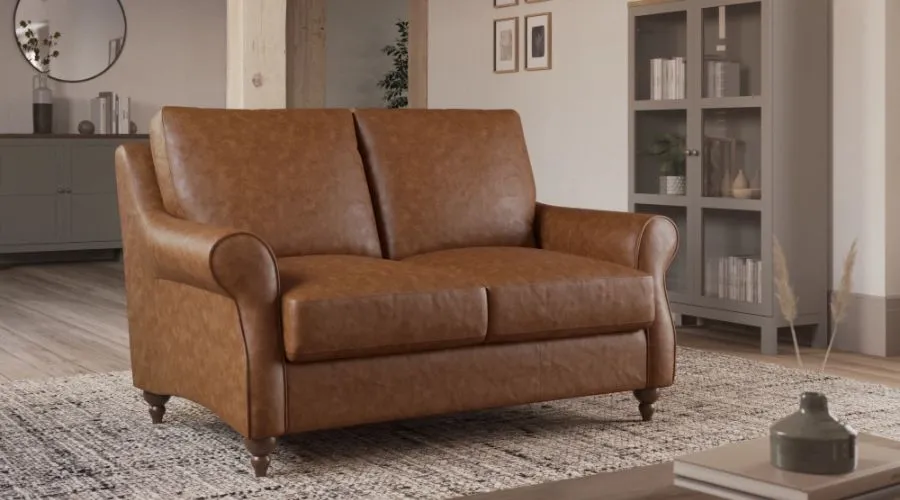 Rowan Large 2 Seater Leather Sofa
