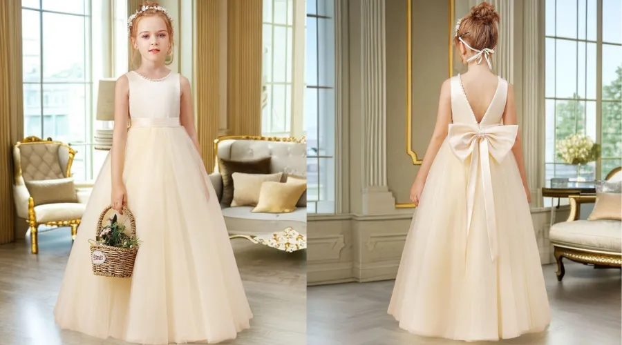 Tulle Flower Girl Dress