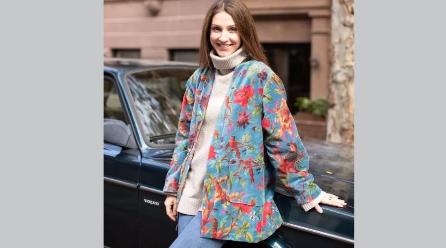 Velvet cardigan Short Kimono Jacket