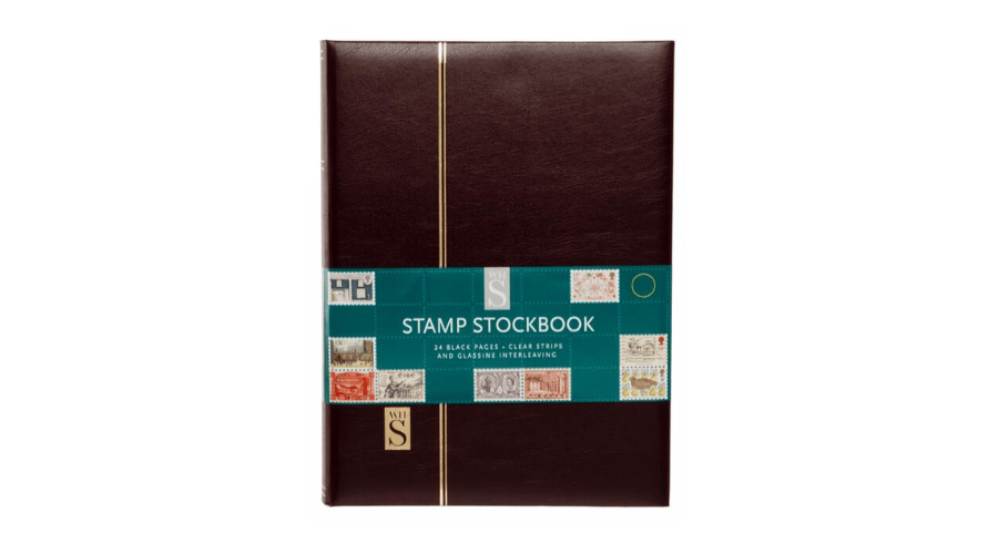 WHSmith Assorted Colour Stamp Stockbook