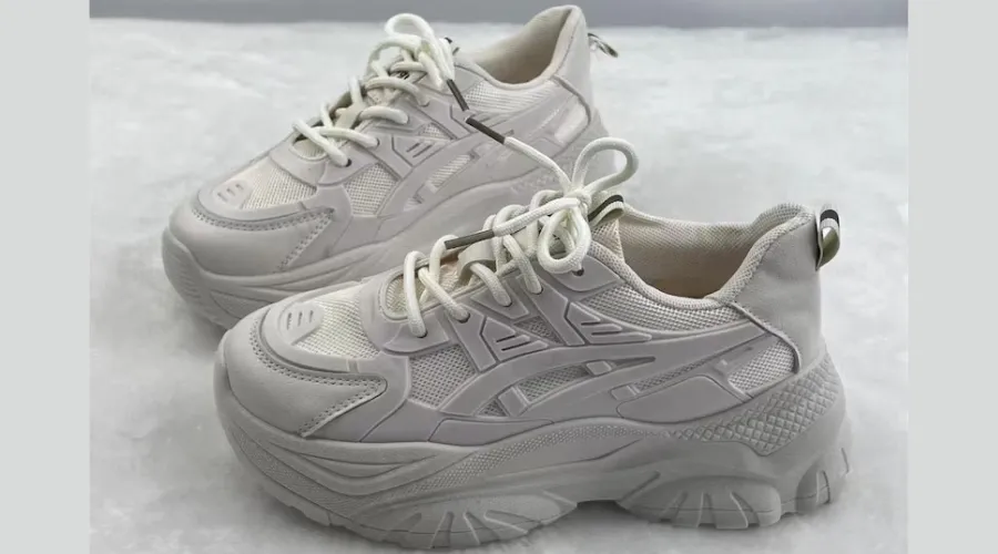 Women’s New Casual All-Match Sports Platform Shoes With Thick Sole 