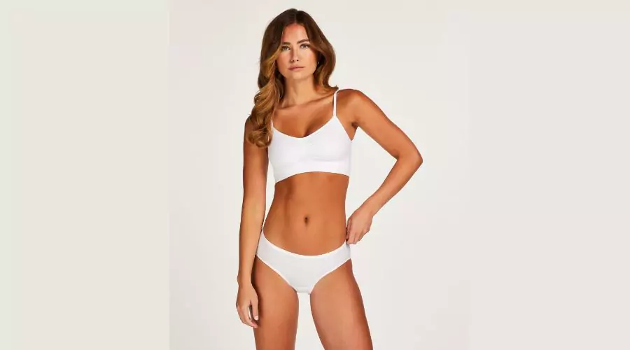Super Rio women’s cotton briefs - White