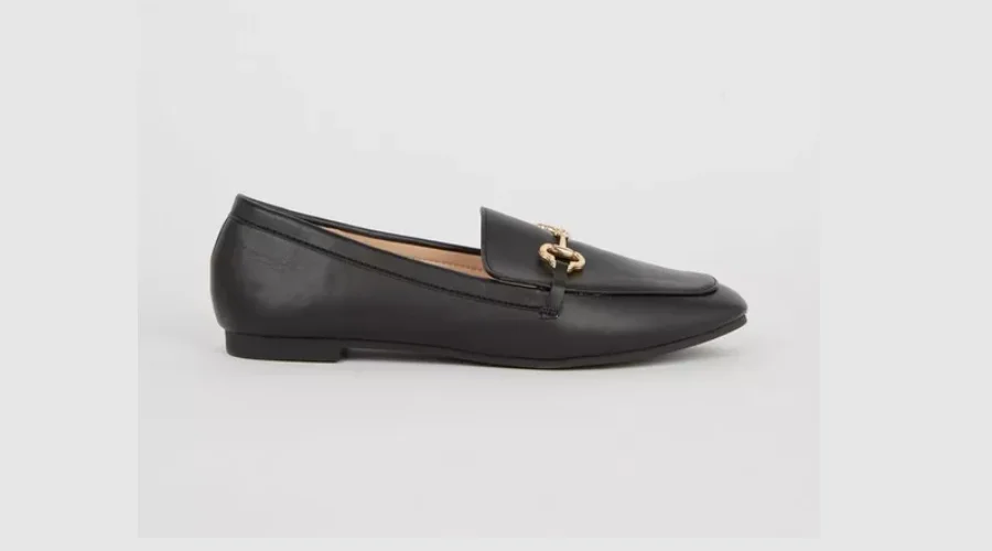 Lottie Snaffle Detail Flat Loafers