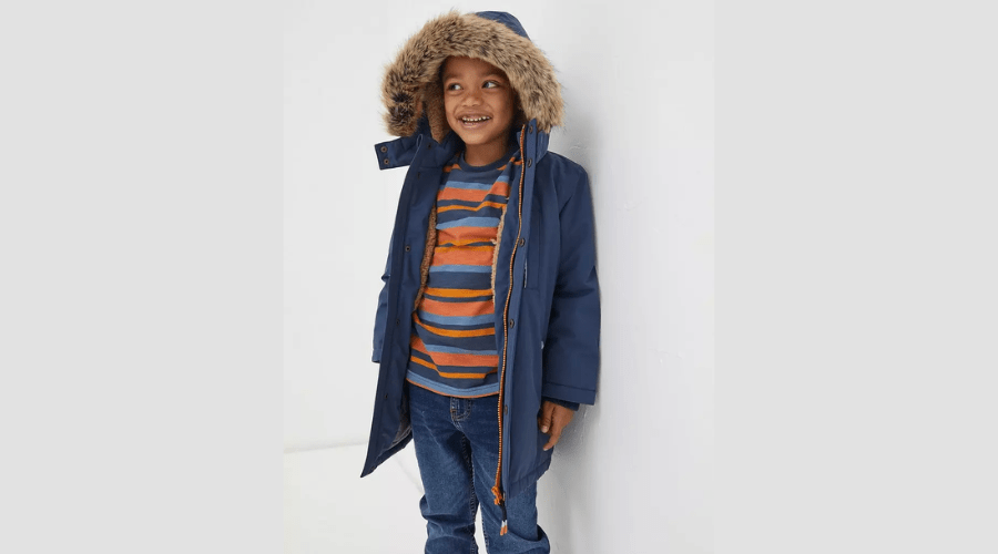 Addison Waterproof Coat- Blue