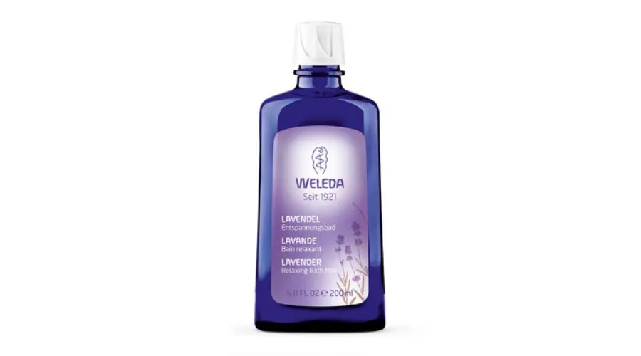 Lavender Relaxing Bath Milk By Weleda 