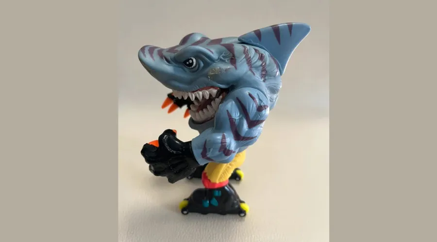 Vintage Mattel Action Figure - [Game Toy Street Shark]