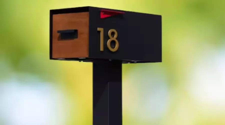 Custom Mailbox With House Numbers