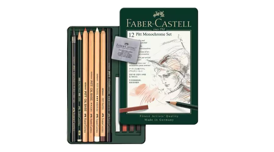 Faber-Castell PITT Monochrome Set - For Dynamic Tonal Art
