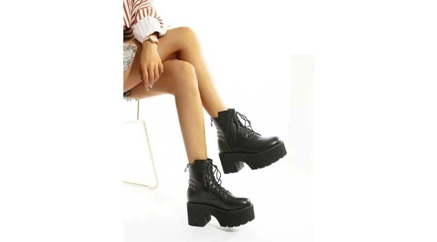 platform ankle boots for women