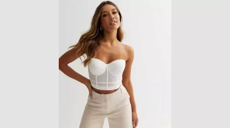 Refresh Your Boring Shirts Collection With These Appealing White Corset Top