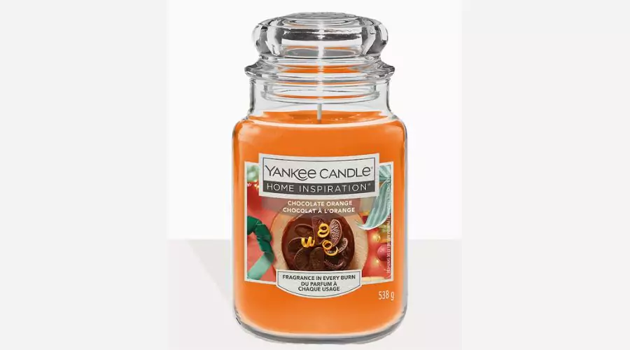 Yankee Candle Home Inspiration Chocolate Orange Large Jar