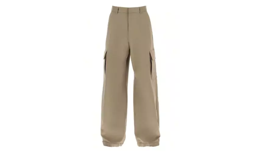 Off-White Baggy Fit Cargo Pants