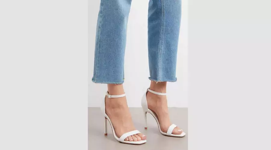 Wide Fit Emelia Two Part Heeled Sandals 
