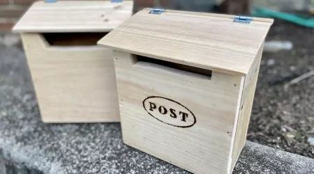 Wooden Post Boxes