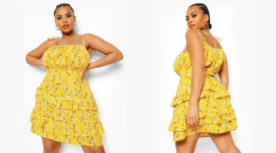 PLUS Ditsy Floral Sundress