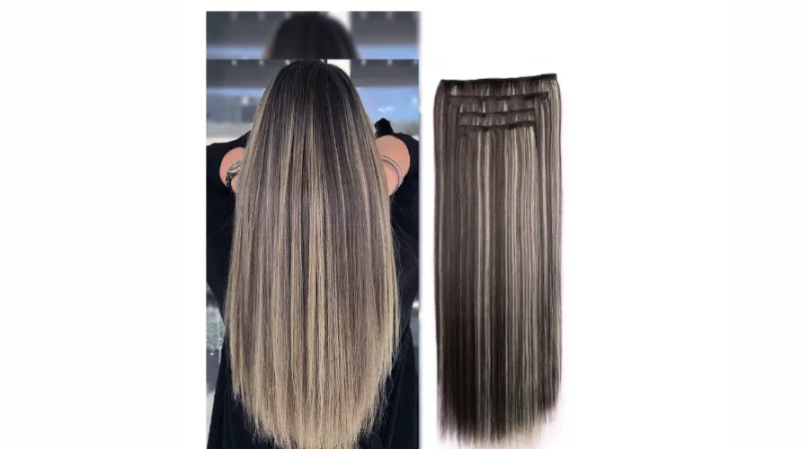 Clip In Synthetic Hair Extensions