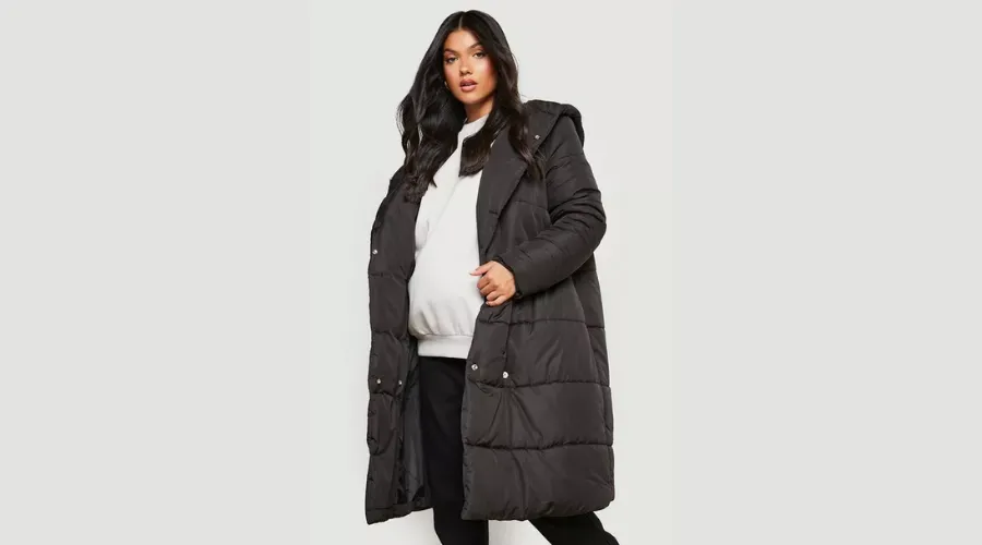 Maternity Wrap Duvet Coat