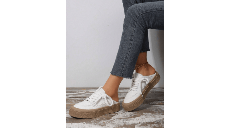 Women's Comfortable Outdoor Leisure Sports Low Lace-up Sneakers