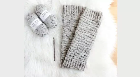 Wrap In Style With Trendy Crochet Leg Warmers Pattern You Can Pull Off