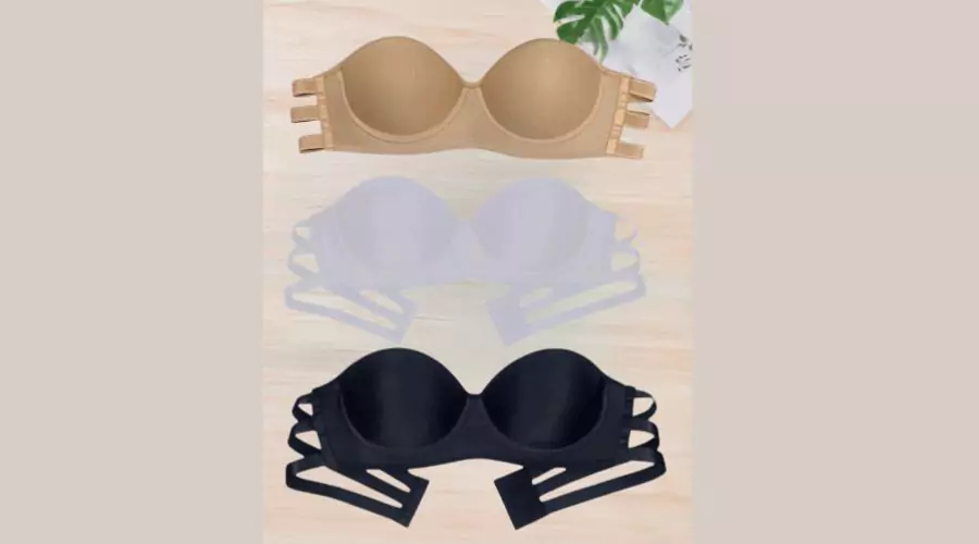Push Up-Front Lace Invisible Necklace Bra