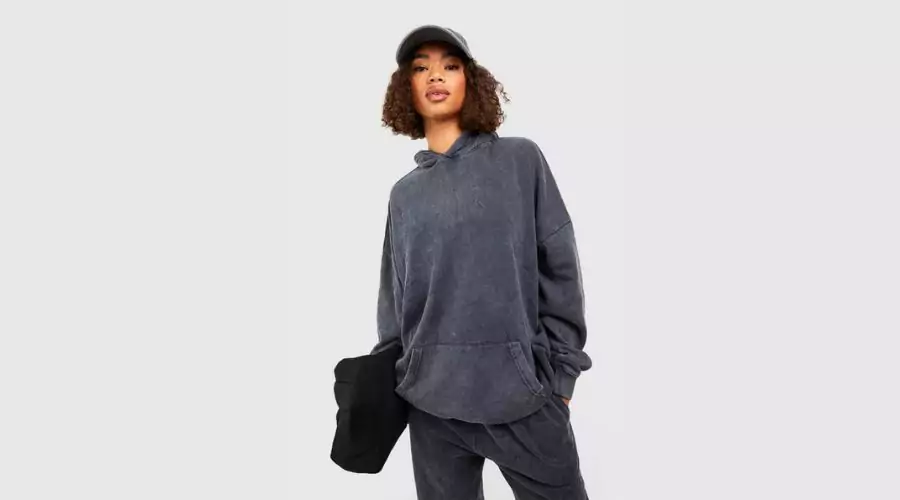 Tall Garment Dyed Oversized Hoodie 