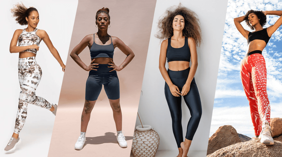 Chic activewear for gym enthusiasts