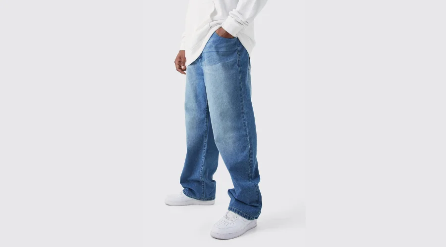 Plus Relaxed Rigid Jean