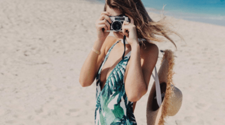 Trendy swimsuits for beach vacations