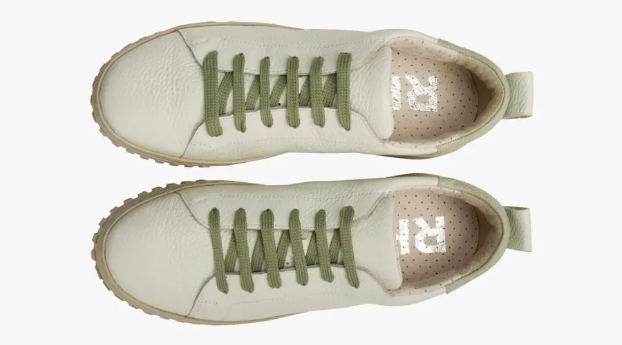 White Shoes With A Light Beige Sole 