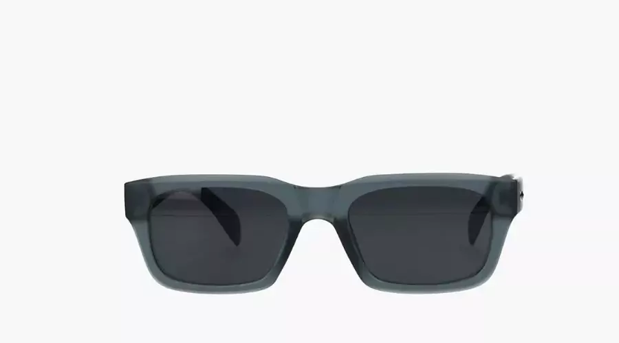 Sunglasses with a Blue Frame